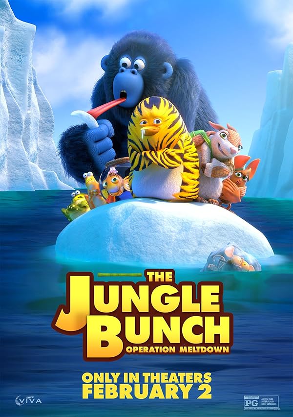 انیمیشن دسته جنگل : عملیات ملتداون (2023) Jungle Bunch: Operation Meltdown (2023)