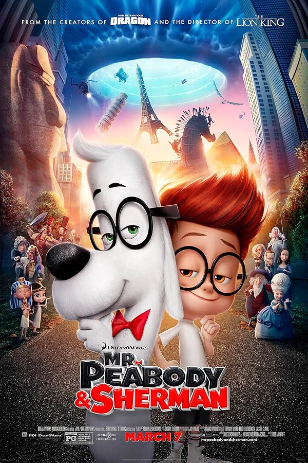 انیمیشن آقای پیبادی و شرمن (2014) Mr. Peabody & Sherman