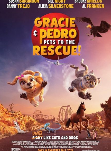 انیمیشن گریسی و پدرو: حیوانات خانگی در ماموریت نجات (2024) Gracie and Pedro - Pets to the Rescue (2024)