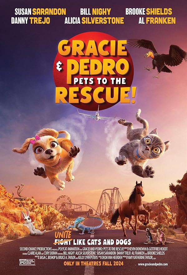 انیمیشن گریسی و پدرو: حیوانات خانگی در ماموریت نجات (2024) Gracie and Pedro - Pets to the Rescue (2024)